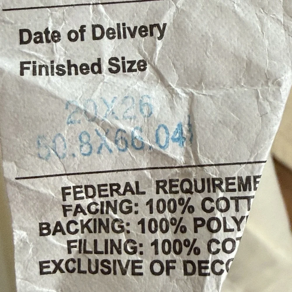 The Unbranded Brand quilted standard